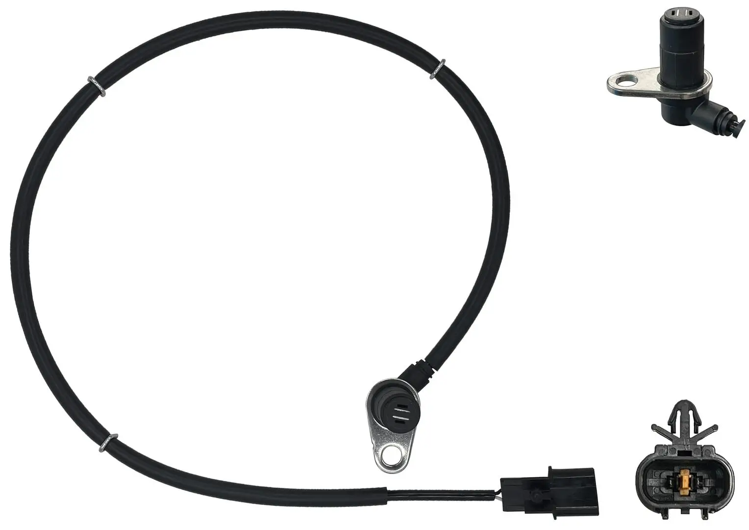 Sensor, Raddrehzahl Hinterachse rechts WAGNER ABS00937