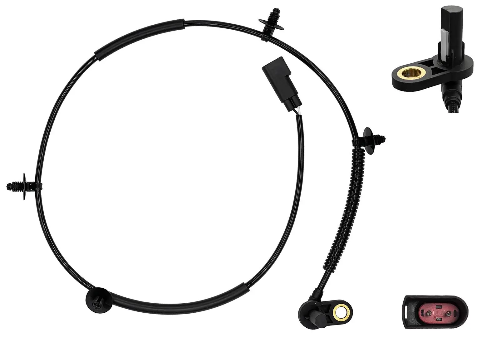 Sensor, Raddrehzahl Hinterachse links WAGNER ABS00942