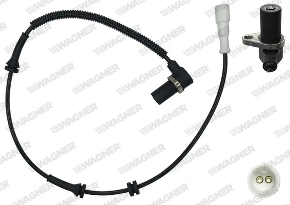 Sensor, Raddrehzahl Vorderachse links WAGNER ABS00945