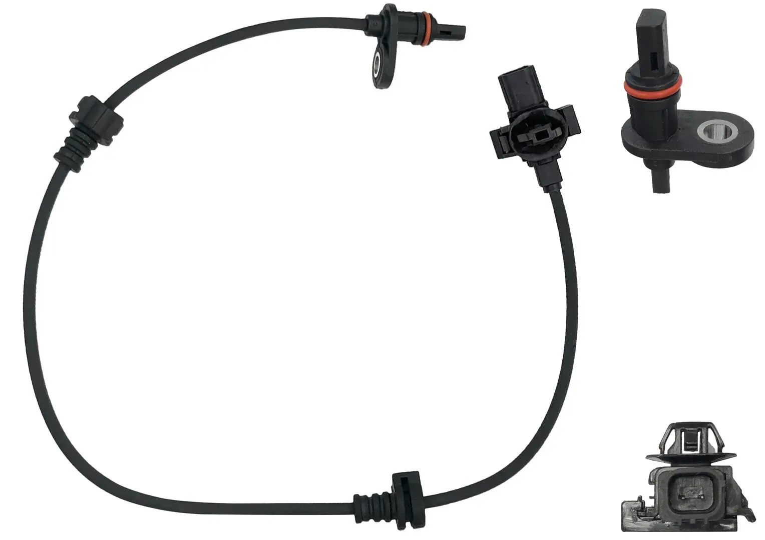 Sensor, Raddrehzahl Hinterachse links WAGNER ABS00991