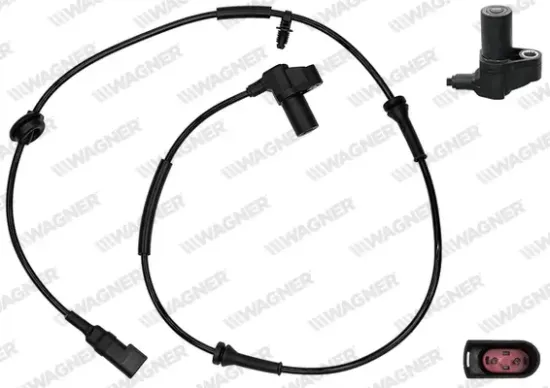 Sensor, Raddrehzahl Vorderachse WAGNER ABS00994 Bild Sensor, Raddrehzahl Vorderachse WAGNER ABS00994
