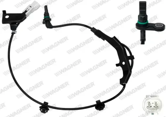 Sensor, Raddrehzahl Hinterachse links WAGNER ABS01001 Bild Sensor, Raddrehzahl Hinterachse links WAGNER ABS01001