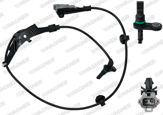 Sensor, Raddrehzahl Hinterachse rechts WAGNER ABS01002