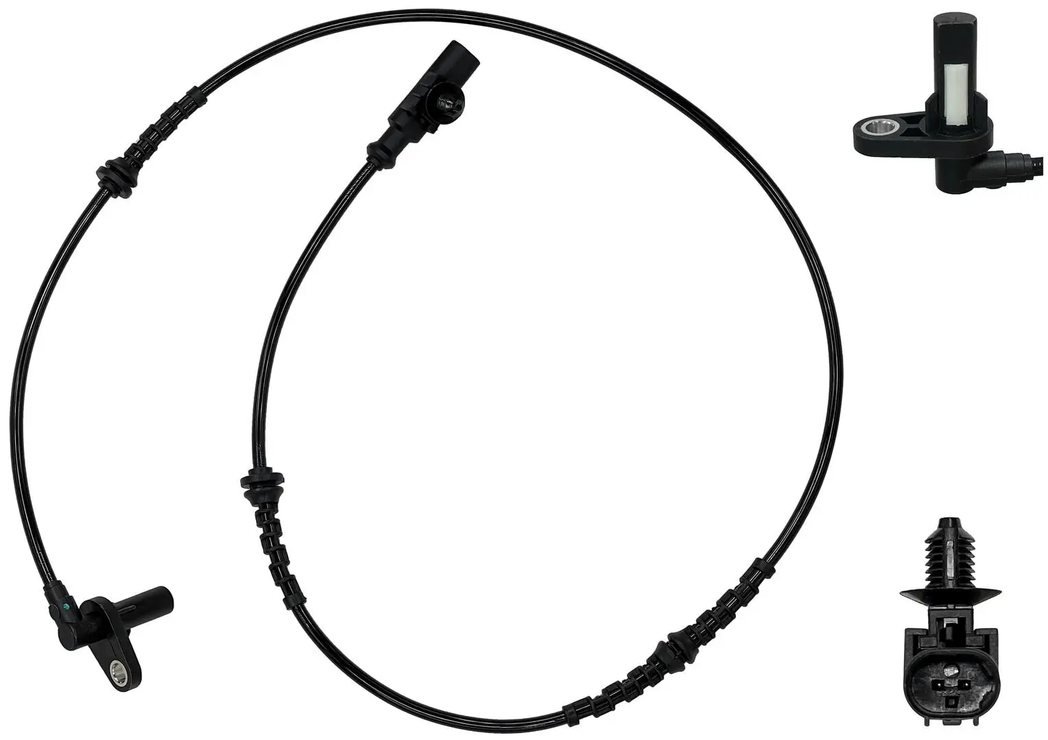 Sensor, Raddrehzahl Vorderachse WAGNER ABS01005