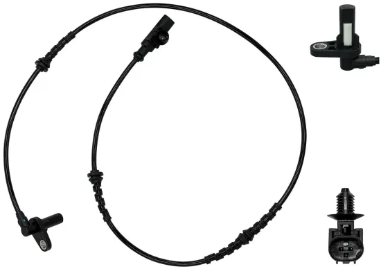 Sensor, Raddrehzahl Vorderachse WAGNER ABS01005 Bild Sensor, Raddrehzahl Vorderachse WAGNER ABS01005