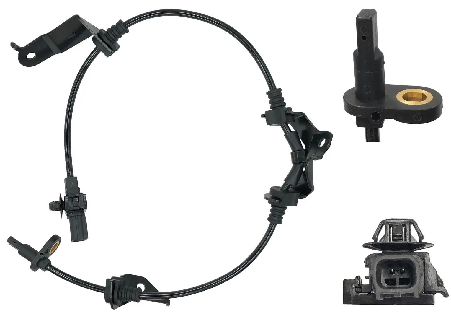 Sensor, Raddrehzahl Vorderachse links WAGNER ABS01013