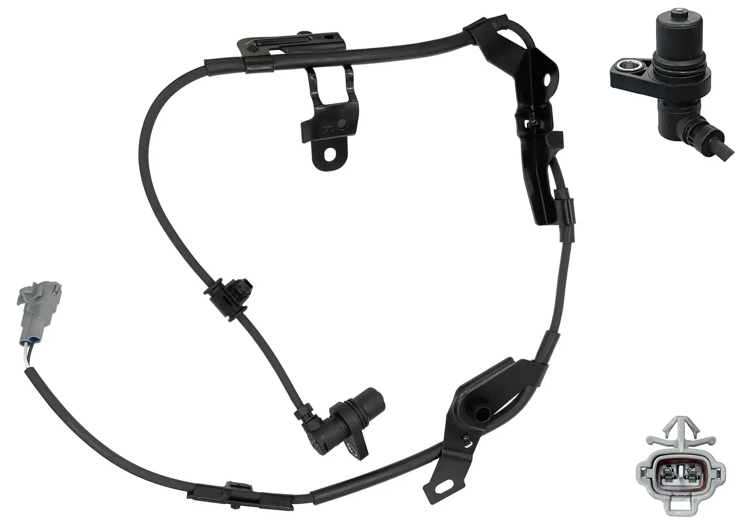 Sensor, Raddrehzahl Vorderachse rechts WAGNER ABS01025