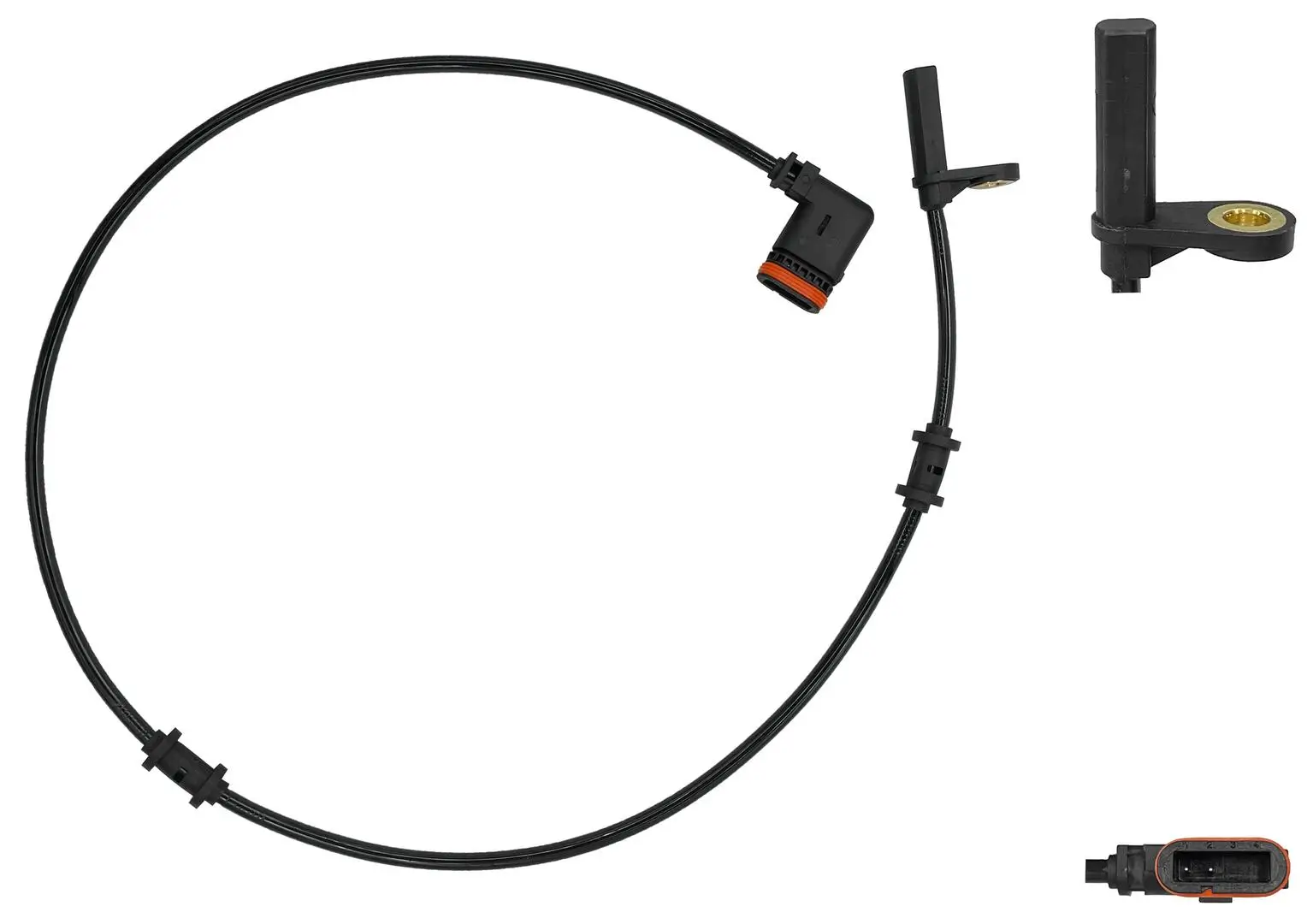 Sensor, Raddrehzahl Hinterachse links WAGNER ABS01028