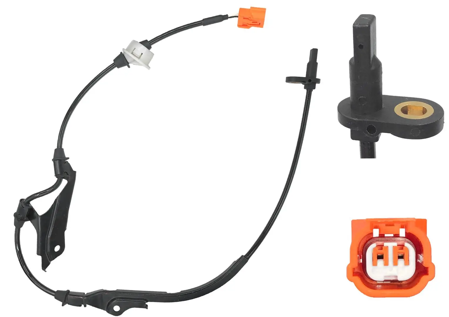Sensor, Raddrehzahl Vorderachse links WAGNER ABS01031
