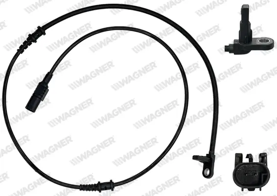 Sensor, Raddrehzahl Vorderachse WAGNER ABS01045