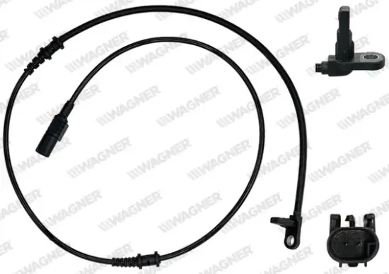 Sensor, Raddrehzahl Vorderachse WAGNER ABS01045 Bild Sensor, Raddrehzahl Vorderachse WAGNER ABS01045