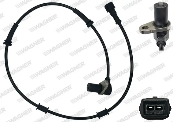 Sensor, Raddrehzahl Vorderachse rechts WAGNER ABS01048