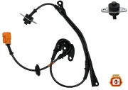 Sensor, Raddrehzahl Vorderachse links WAGNER ABS01053