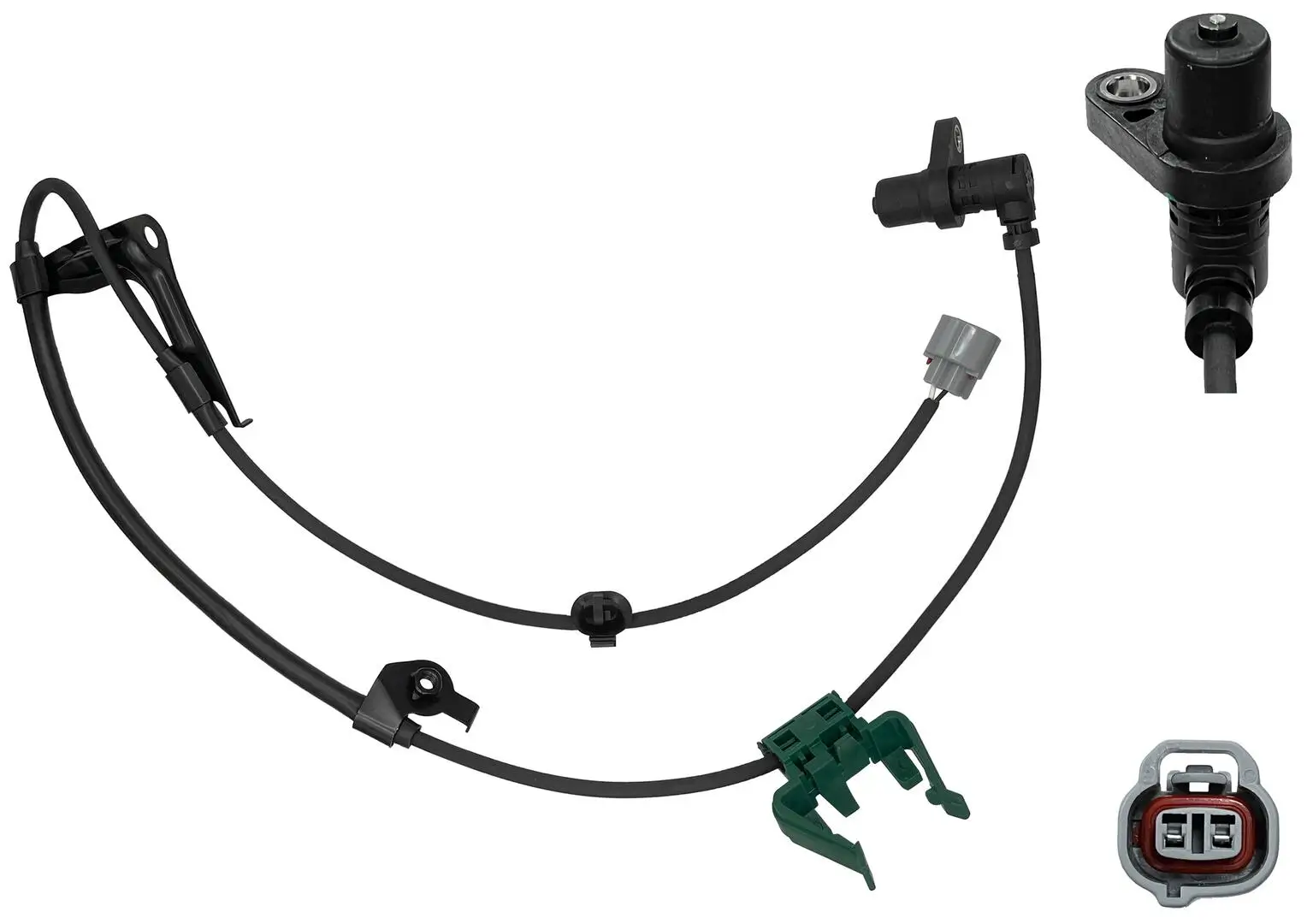 Sensor, Raddrehzahl Hinterachse WAGNER ABS01088