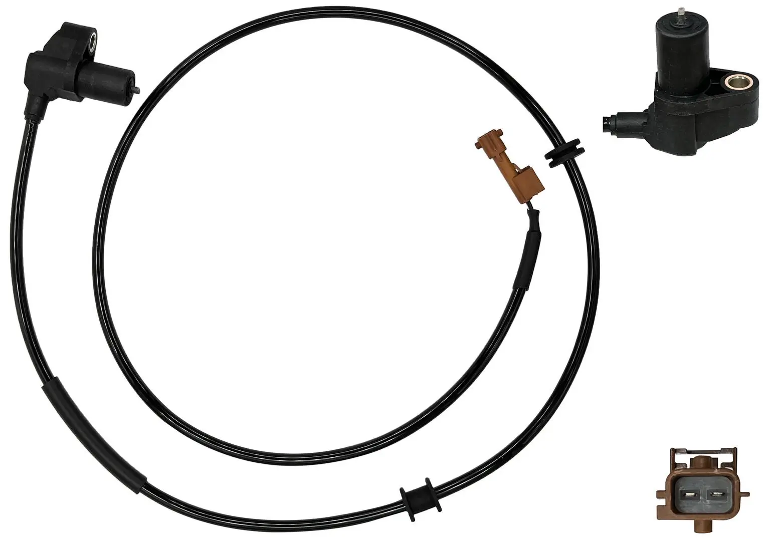 Sensor, Raddrehzahl Vorderachse WAGNER ABS01116