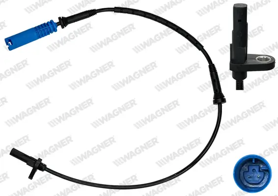 Sensor, Raddrehzahl Vorderachse WAGNER ABS01117