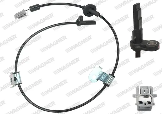 Sensor, Raddrehzahl Vorderachse rechts WAGNER ABS01145