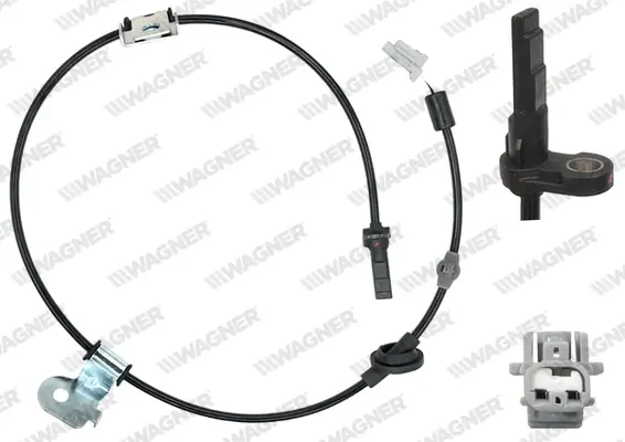 Sensor, Raddrehzahl Vorderachse links WAGNER ABS01146
