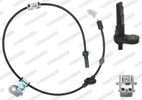 Sensor, Raddrehzahl Vorderachse links WAGNER ABS01146 Bild Sensor, Raddrehzahl Vorderachse links WAGNER ABS01146