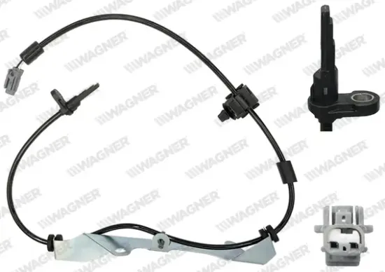 Sensor, Raddrehzahl Hinterachse links WAGNER ABS01147 Bild Sensor, Raddrehzahl Hinterachse links WAGNER ABS01147