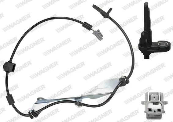 Sensor, Raddrehzahl Hinterachse links WAGNER ABS01148