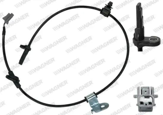 Sensor, Raddrehzahl Vorderachse rechts WAGNER ABS01160 Bild Sensor, Raddrehzahl Vorderachse rechts WAGNER ABS01160