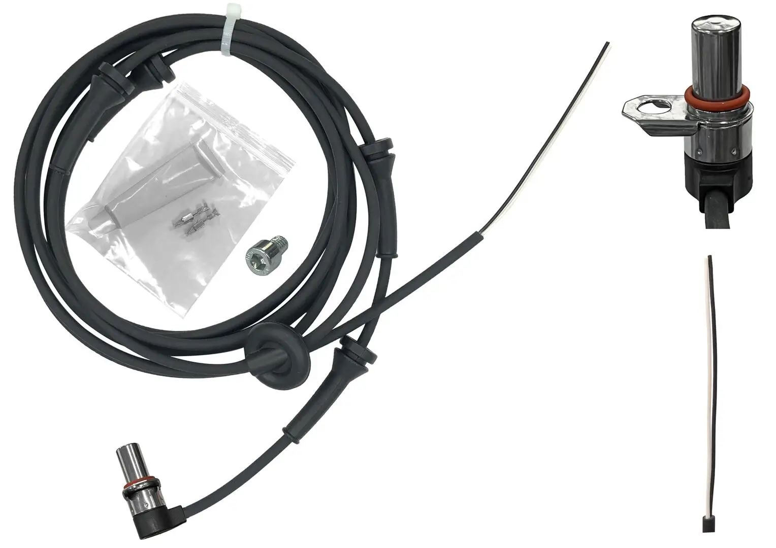 Sensor, Raddrehzahl Vorderachse WAGNER ABS01161