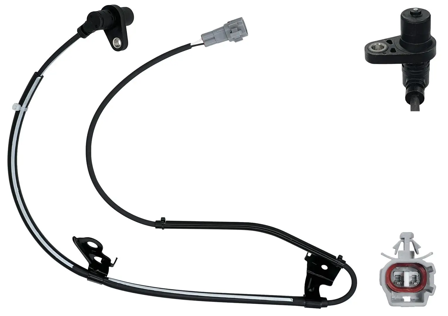 Sensor, Raddrehzahl Vorderachse links WAGNER ABS01164