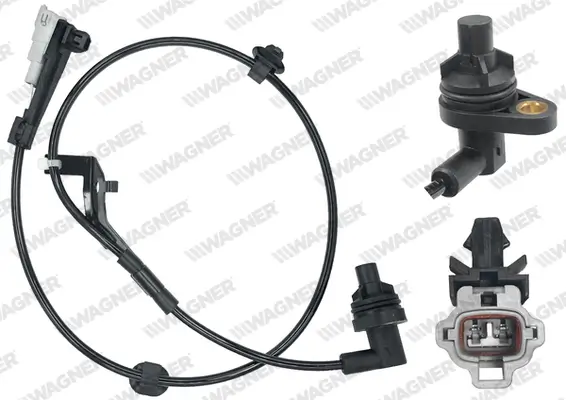 Sensor, Raddrehzahl Hinterachse rechts WAGNER ABS01180