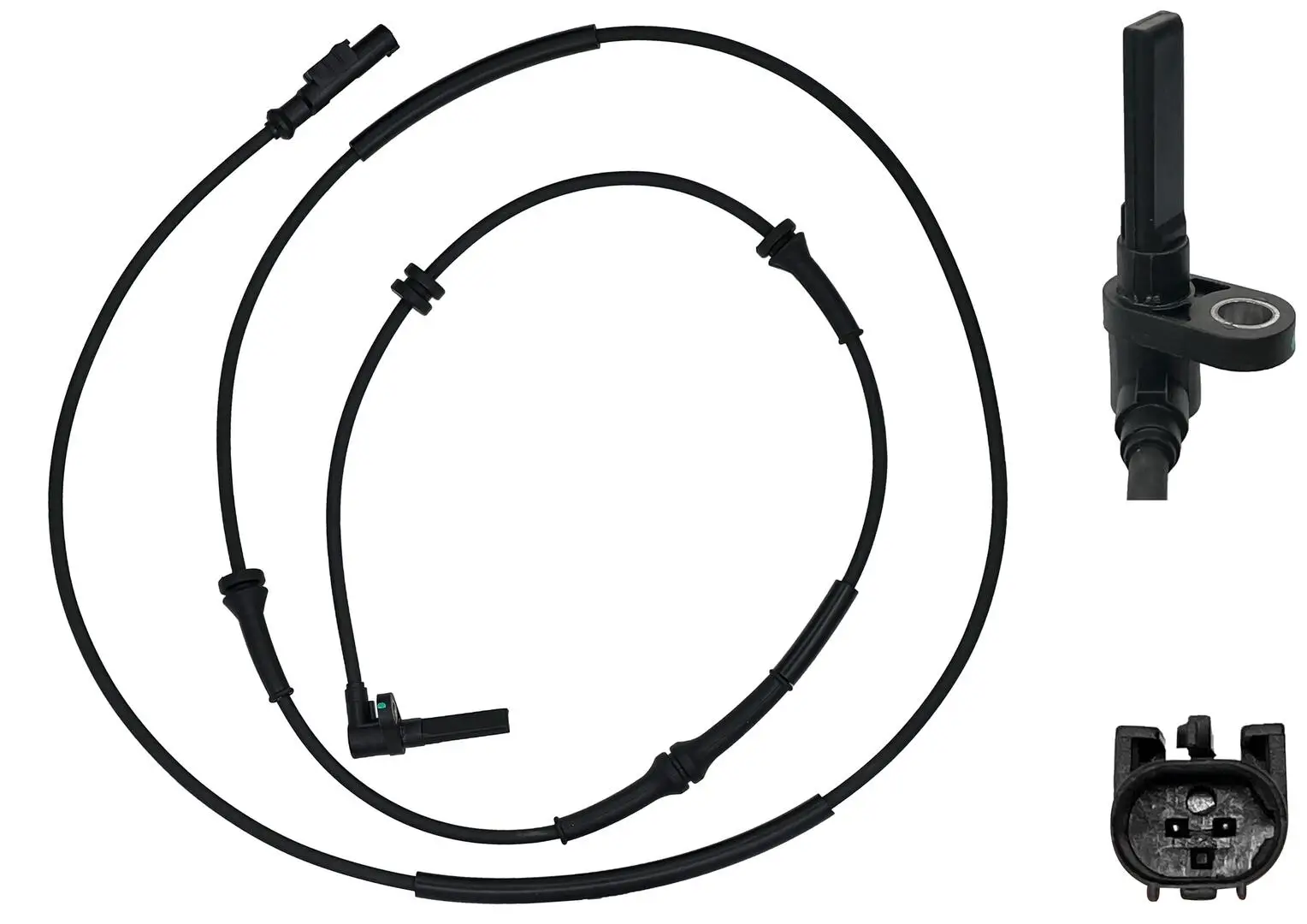 Sensor, Raddrehzahl Vorderachse links WAGNER ABS01181
