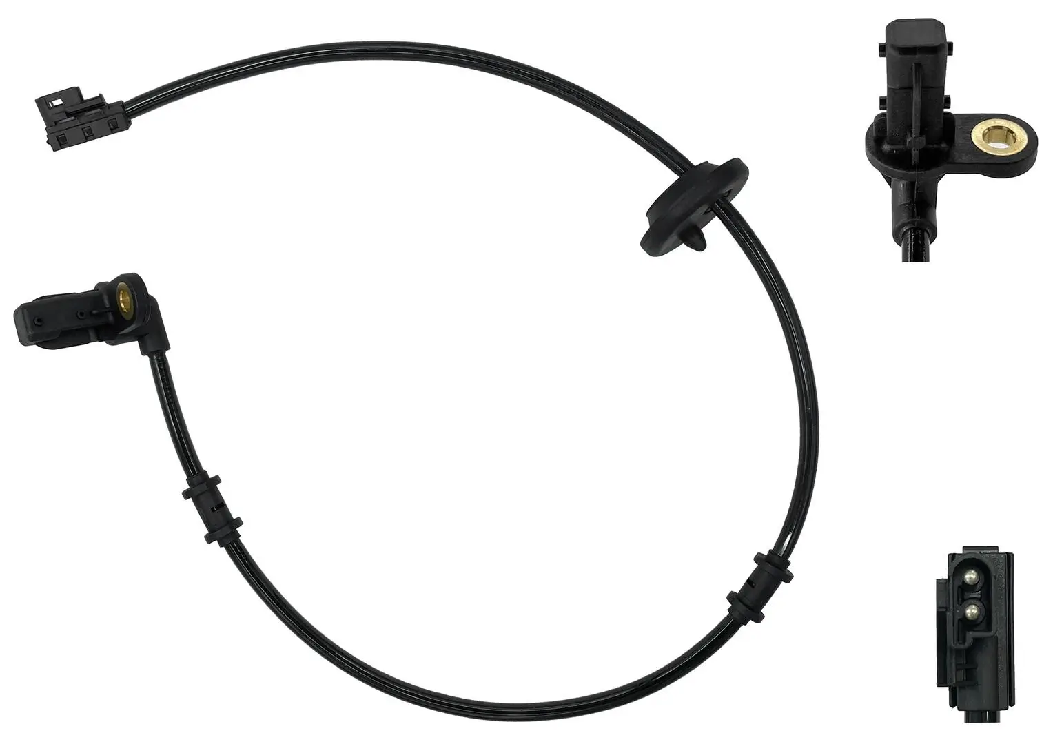Sensor, Raddrehzahl Hinterachse links WAGNER ABS01207