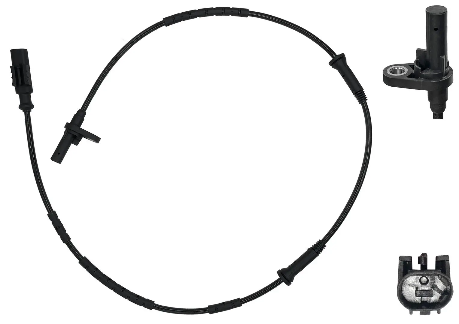 Sensor, Raddrehzahl Vorderachse WAGNER ABS01212