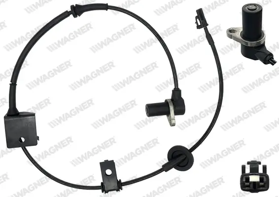 Sensor, Raddrehzahl Vorderachse links WAGNER ABS01213