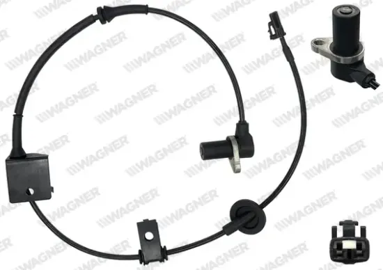 Sensor, Raddrehzahl Vorderachse links WAGNER ABS01213 Bild Sensor, Raddrehzahl Vorderachse links WAGNER ABS01213