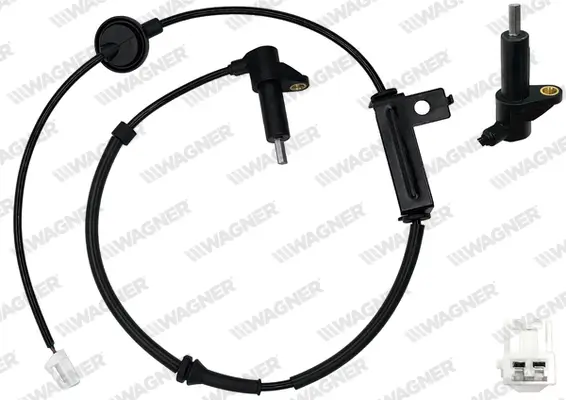 Sensor, Raddrehzahl Hinterachse links WAGNER ABS01215