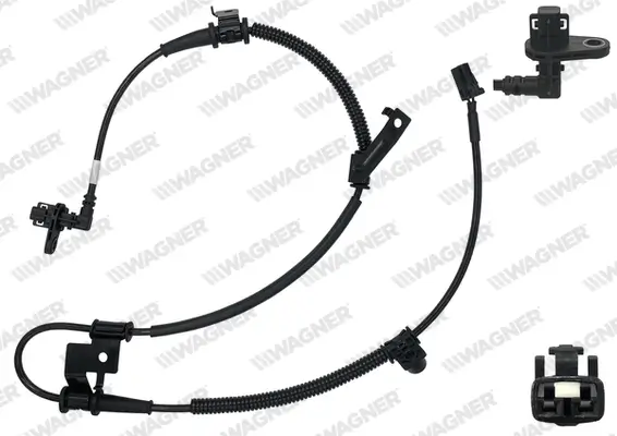 Sensor, Raddrehzahl Vorderachse links WAGNER ABS01221