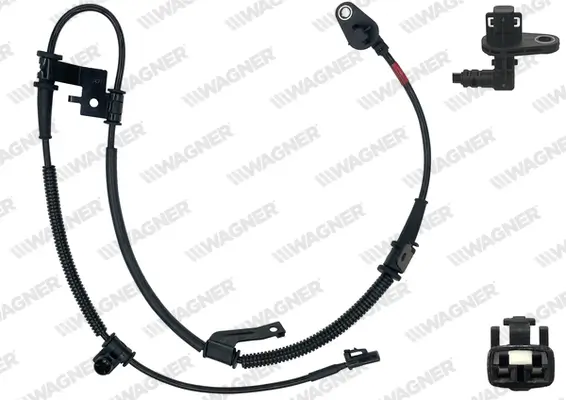 Sensor, Raddrehzahl Vorderachse rechts WAGNER ABS01222