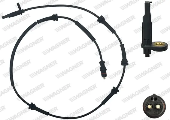 Sensor, Raddrehzahl Vorderachse WAGNER ABS01238