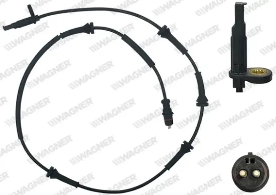 Sensor, Raddrehzahl Vorderachse WAGNER ABS01238 Bild Sensor, Raddrehzahl Vorderachse WAGNER ABS01238