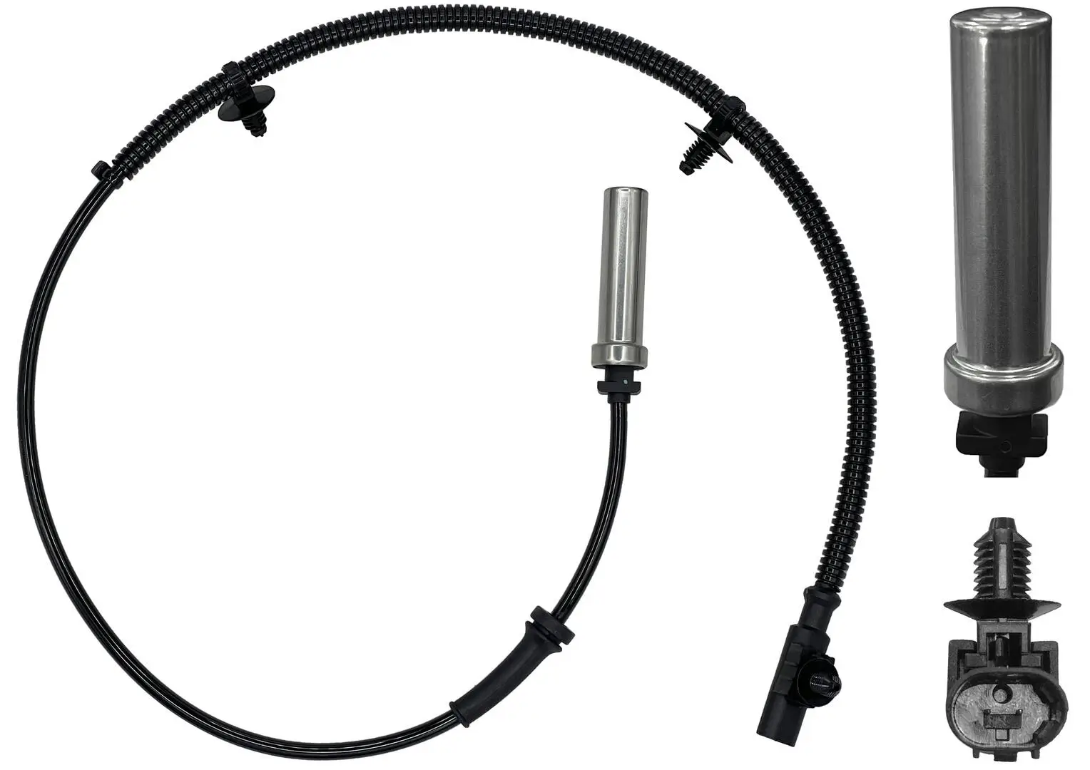 Sensor, Raddrehzahl Vorderachse WAGNER ABS01241