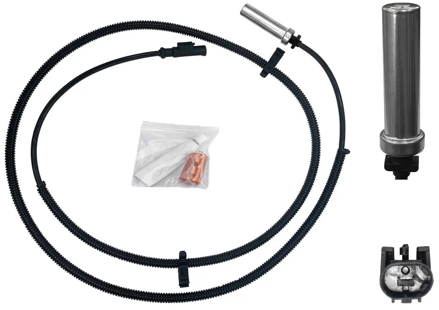 Sensor, Raddrehzahl Hinterachse WAGNER ABS01242