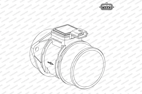 Luftmassenmesser WAGNER AFS00003 Bild Luftmassenmesser WAGNER AFS00003