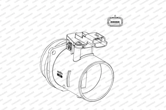 Luftmassenmesser WAGNER AFS00009 Bild Luftmassenmesser WAGNER AFS00009