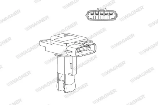 Luftmassenmesser WAGNER AFS00011 Bild Luftmassenmesser WAGNER AFS00011