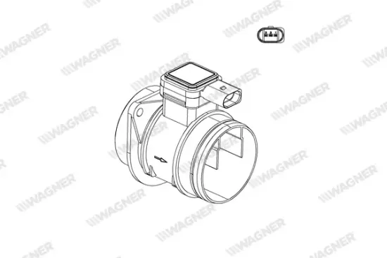 Luftmassenmesser WAGNER AFS00012 Bild Luftmassenmesser WAGNER AFS00012