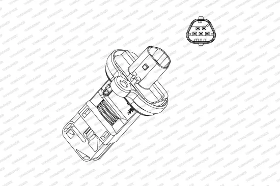Luftmassenmesser WAGNER AFS00018 Bild Luftmassenmesser WAGNER AFS00018