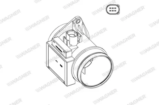 Luftmassenmesser WAGNER AFS00023 Bild Luftmassenmesser WAGNER AFS00023
