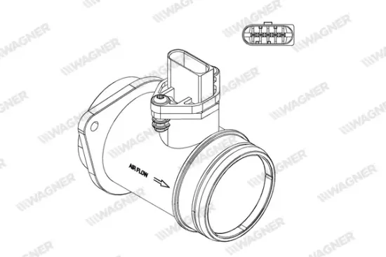 Luftmassenmesser WAGNER AFS00024 Bild Luftmassenmesser WAGNER AFS00024