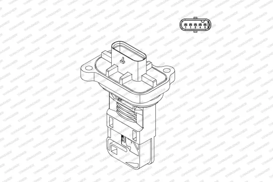 Luftmassenmesser WAGNER AFS00030 Bild Luftmassenmesser WAGNER AFS00030
