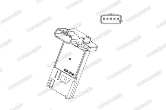 Luftmassenmesser WAGNER AFS00037 Bild Luftmassenmesser WAGNER AFS00037